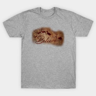 Believe Cave Art T-Shirt